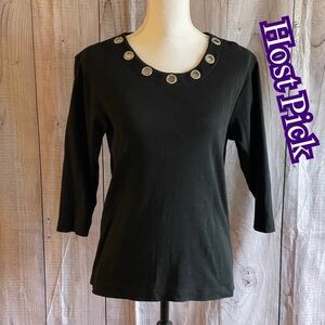 ✅Host Pick✅ Ethyl Denim Top, Small